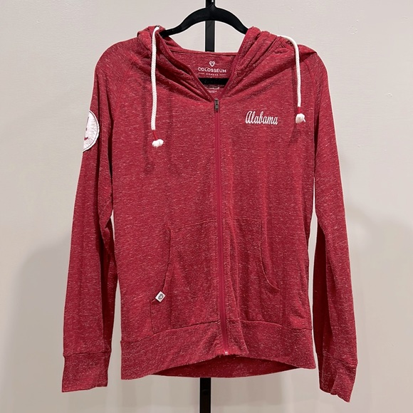 Colosseum Alabama “A” Lightweight Hooded Jacket Sz L - Picture 1 of 5